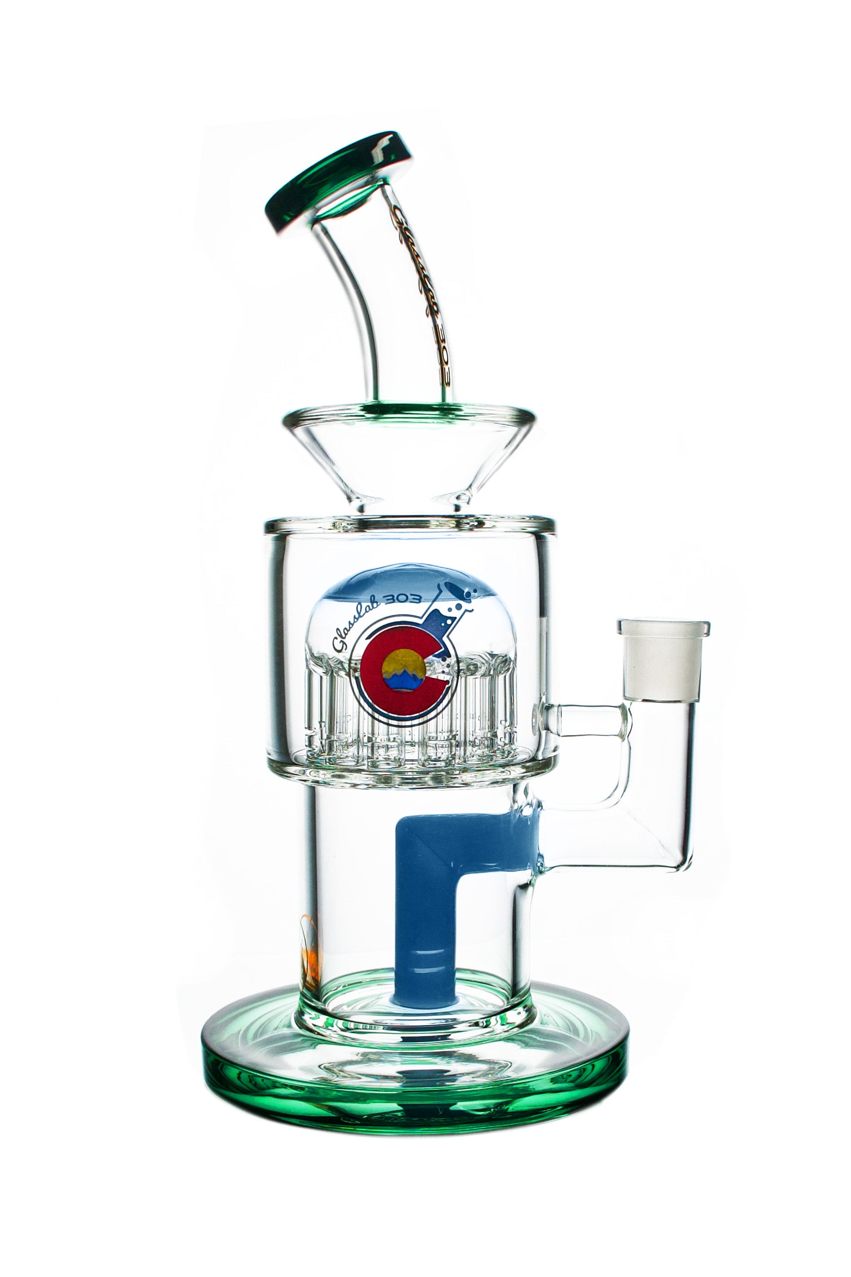 Fused Stem To 20 Arm Tree - Teal image