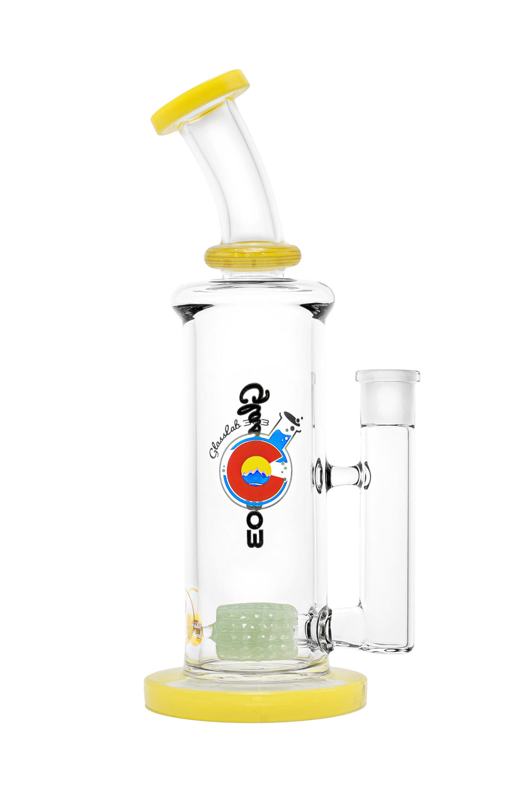 Colored Lace Rectangle - Canary image