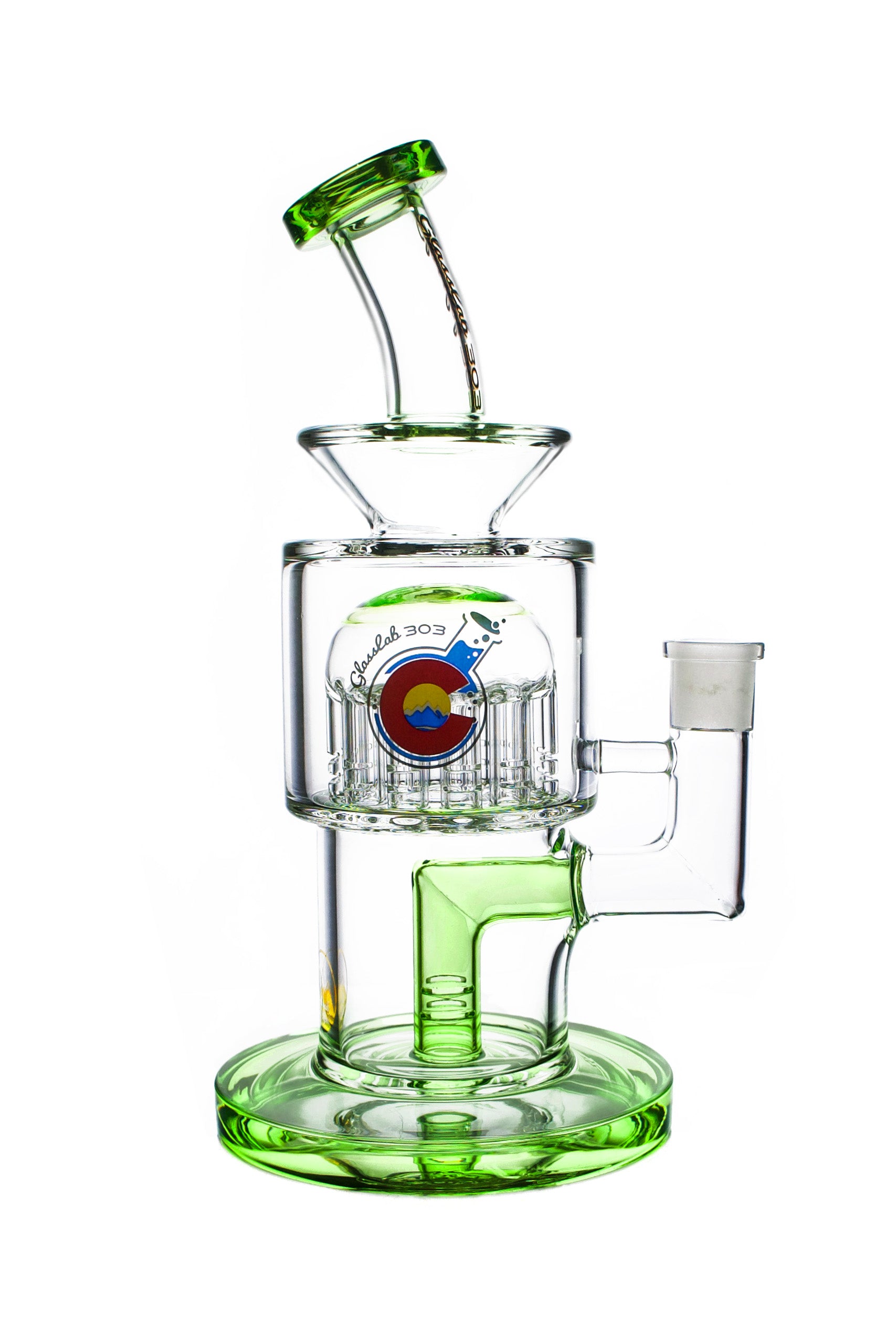 Fused Stem To 20 Arm Tree - Green Elvis image