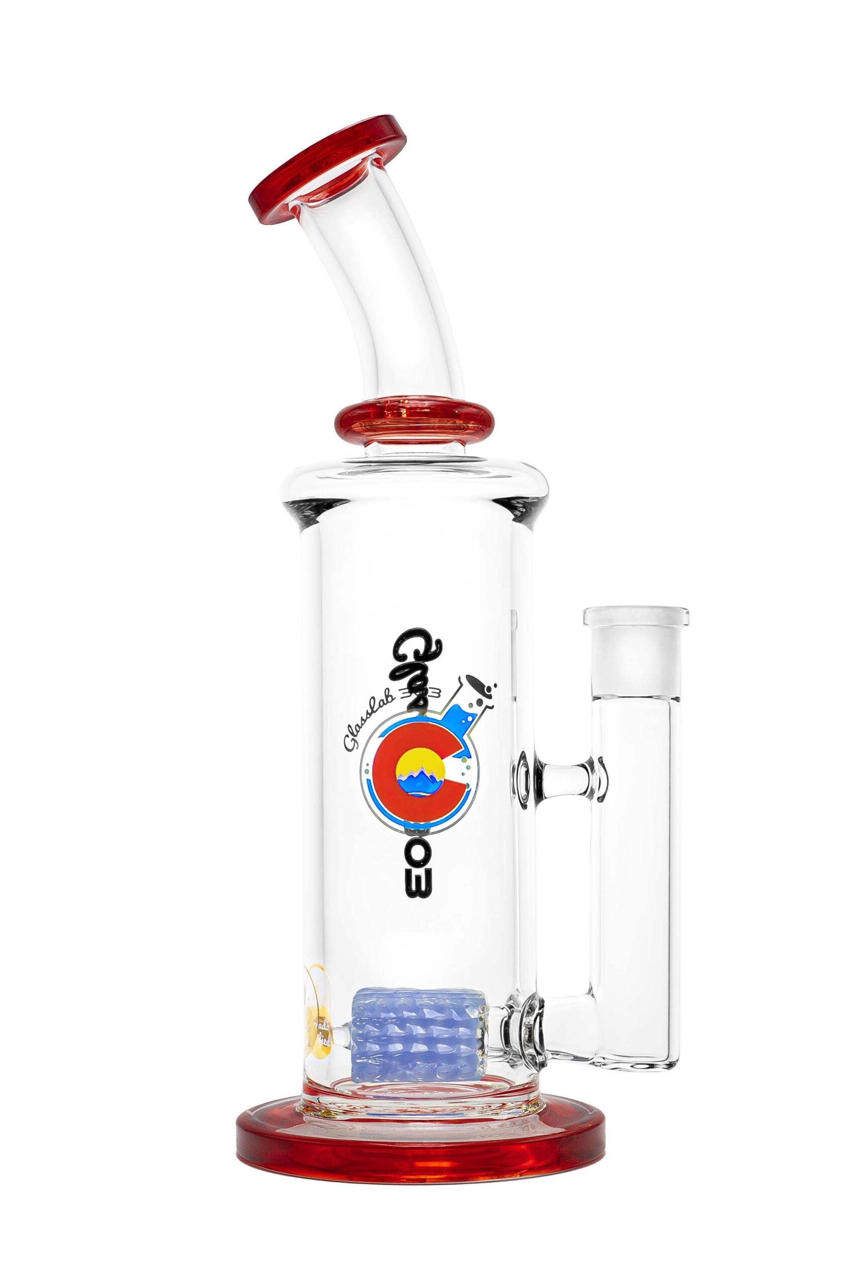 Colored Lace Rectangle - Red Elvis image