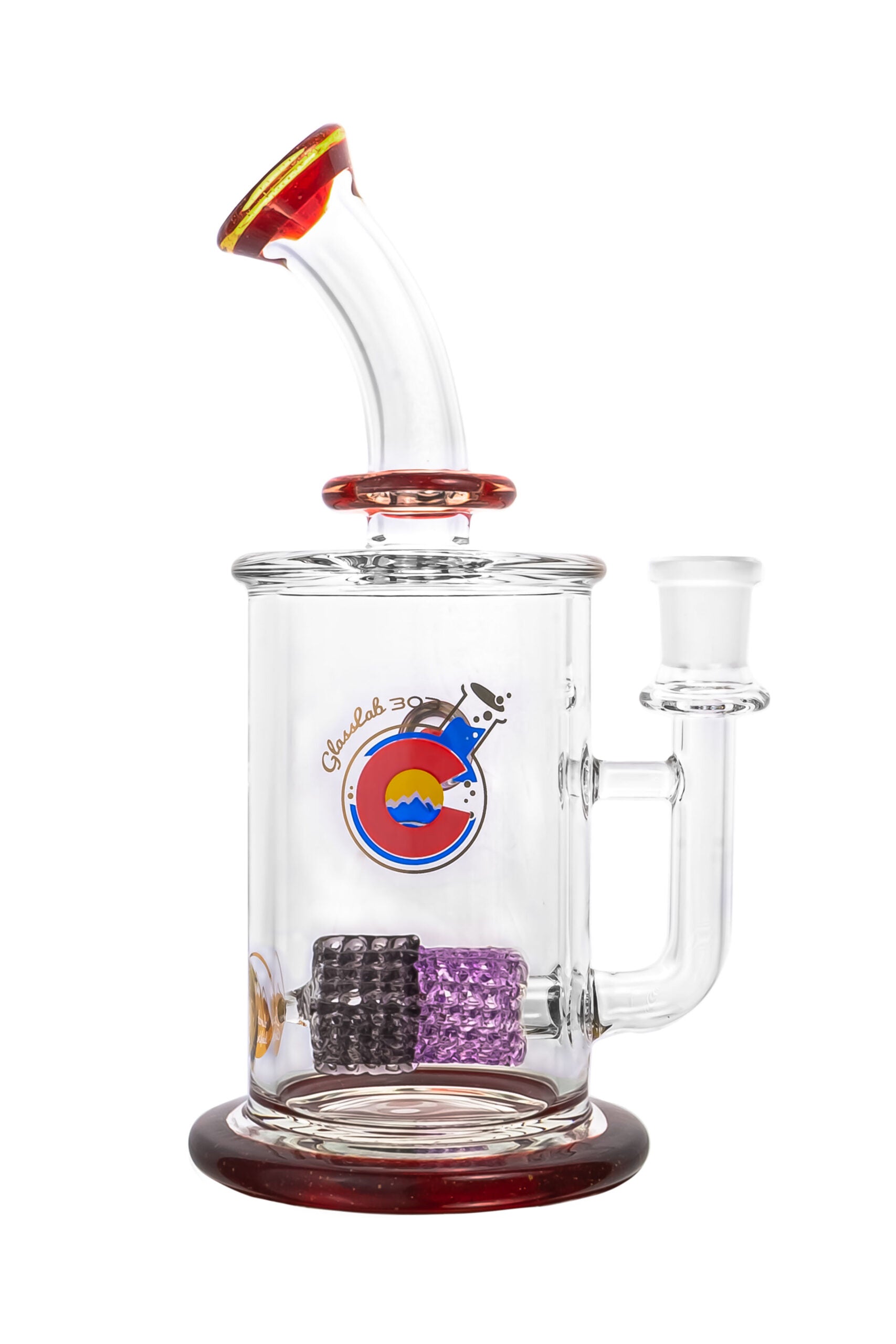 Double Rectangle Lace - Sunset Slyme x Red Blizzard image