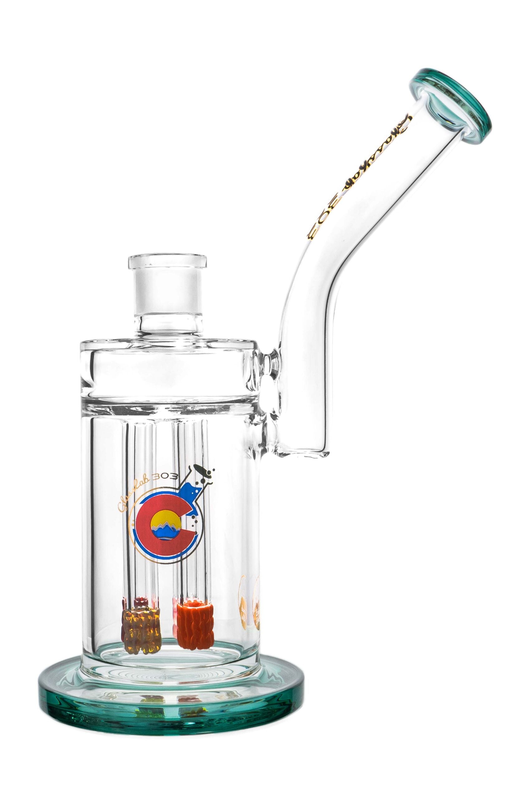 Quadruple Colored Lace - Teal image