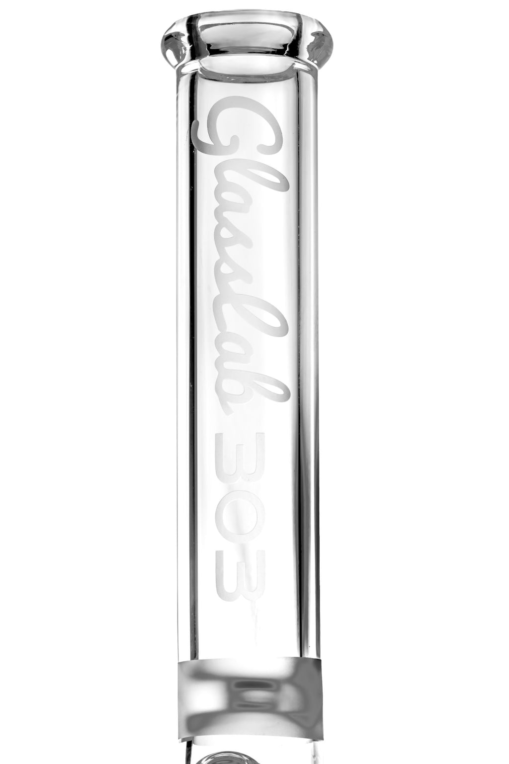 15.5 Inch Clear Glass Cylinder | Extra Thick Base “Concrete Buster” Edition