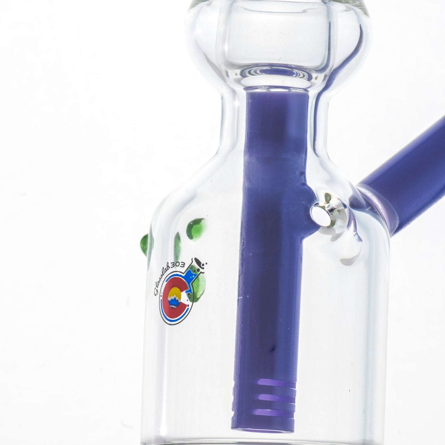 Borosilicate Glass | Cologne Bottle by GlassLab303 | Wisteria image