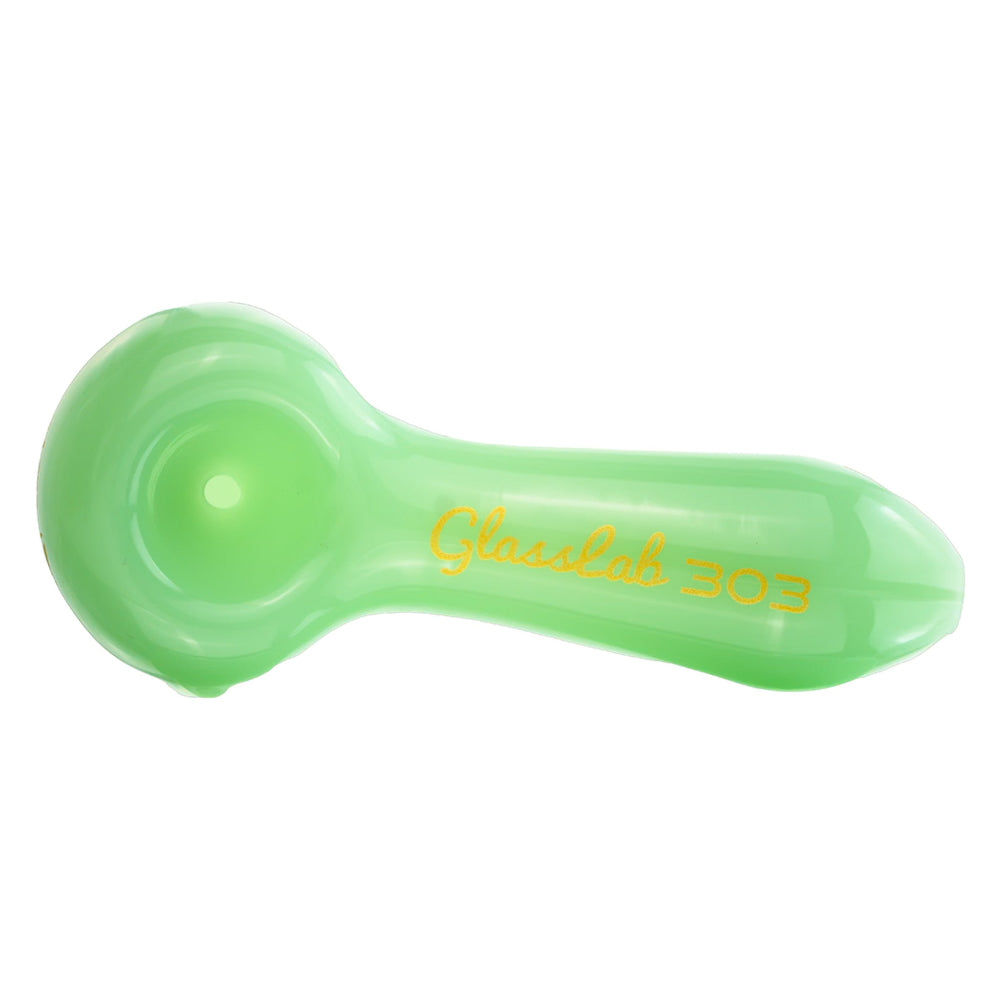 GlassLab303 – Durable Glass Spoon, 8 Color Options - Mint