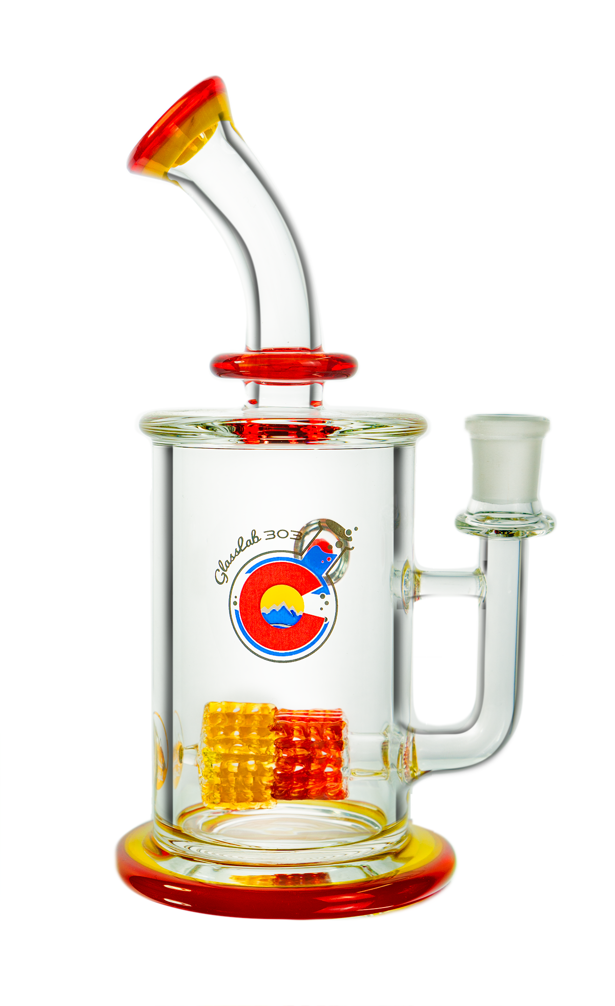 Double Rectangle Lace - Red Elvis x Canary image